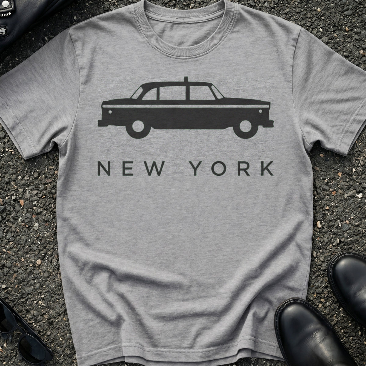Taxi Silhouette T-Shirt