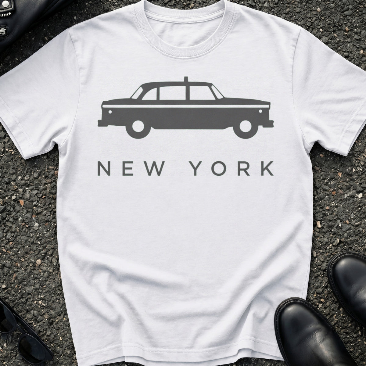 Taxi Silhouette T-Shirt