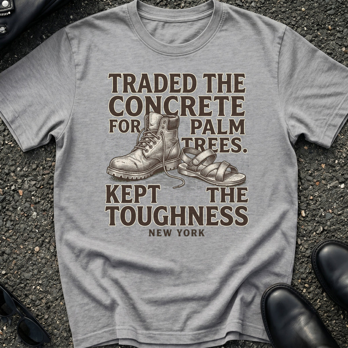 Traded Concrete Palm T-Shirt
