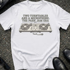 Two Turntables Microphone T-Shirt
