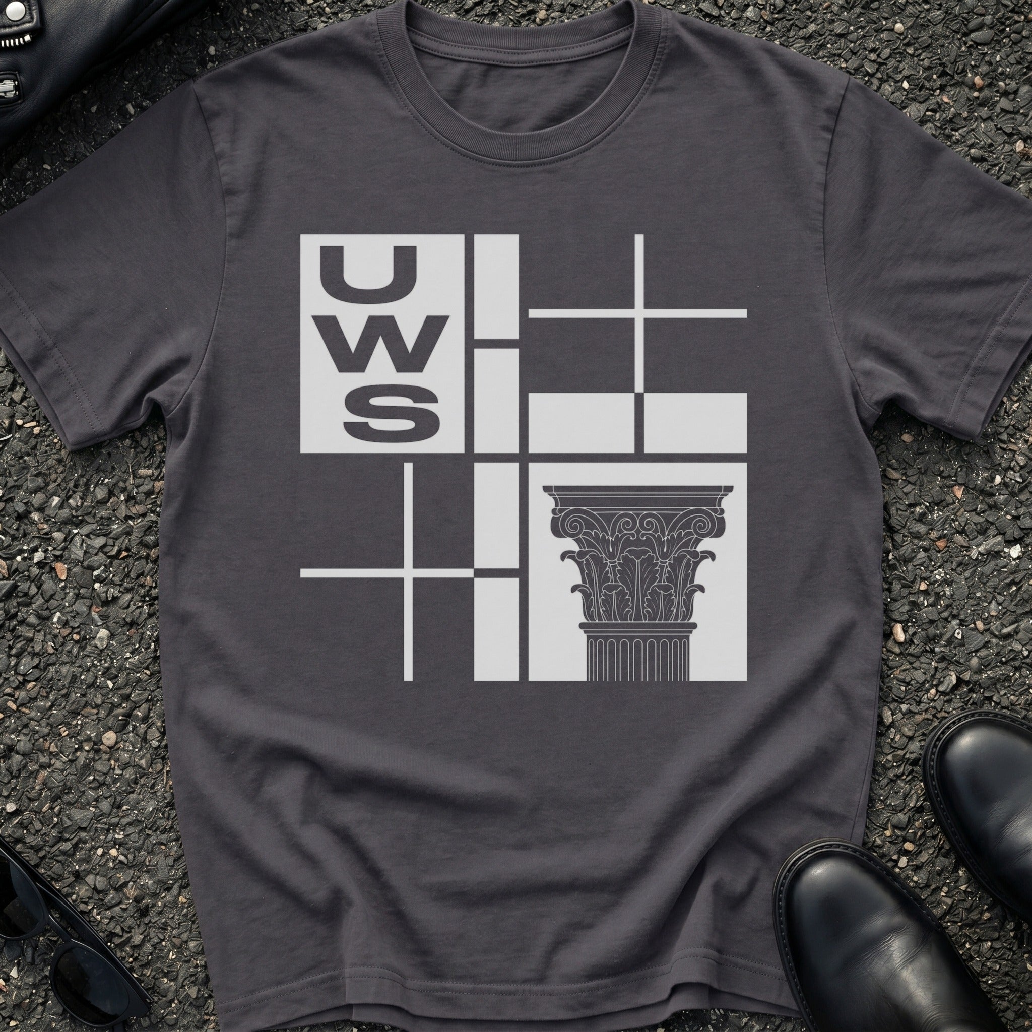 UWS Greek Column T-Shirt
