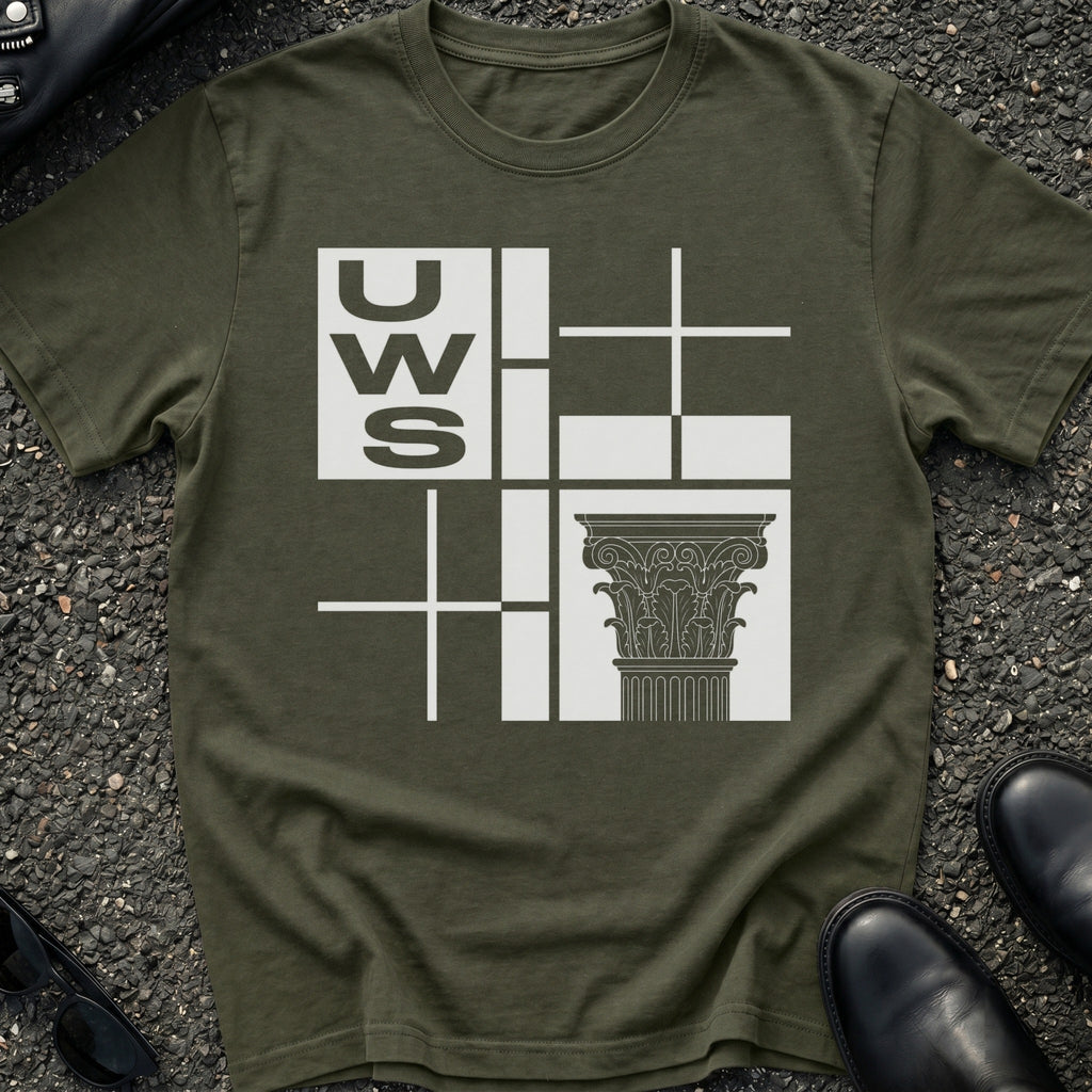 UWS Greek Column T-Shirt