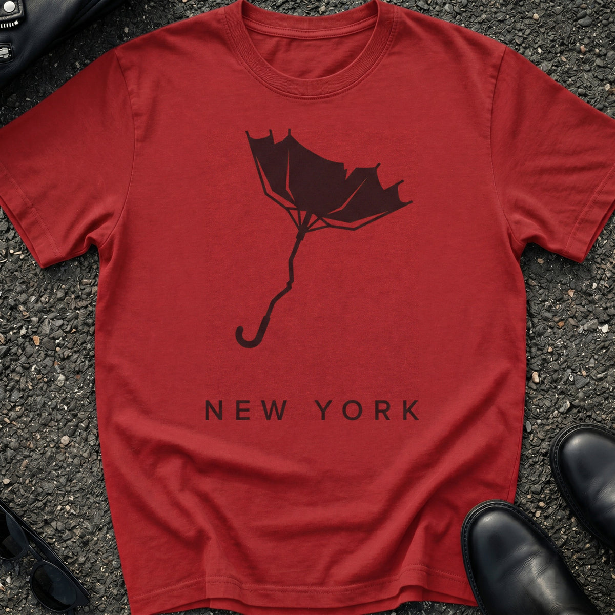 Umbrella Silhouette T-Shirt