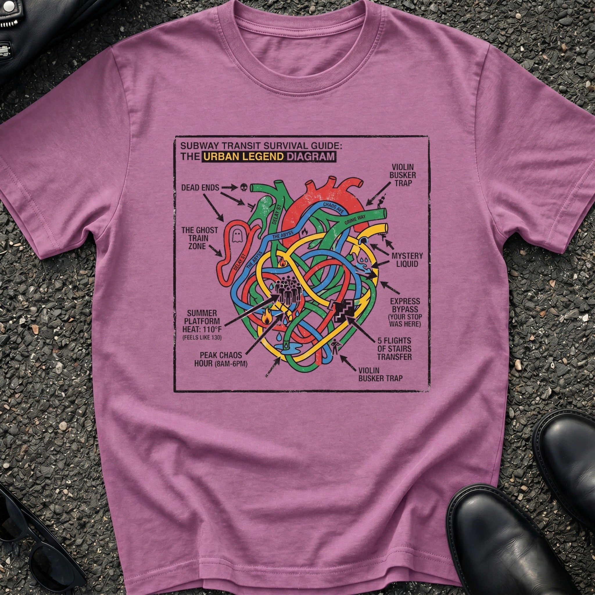 Urban Legend Diagram T-Shirt