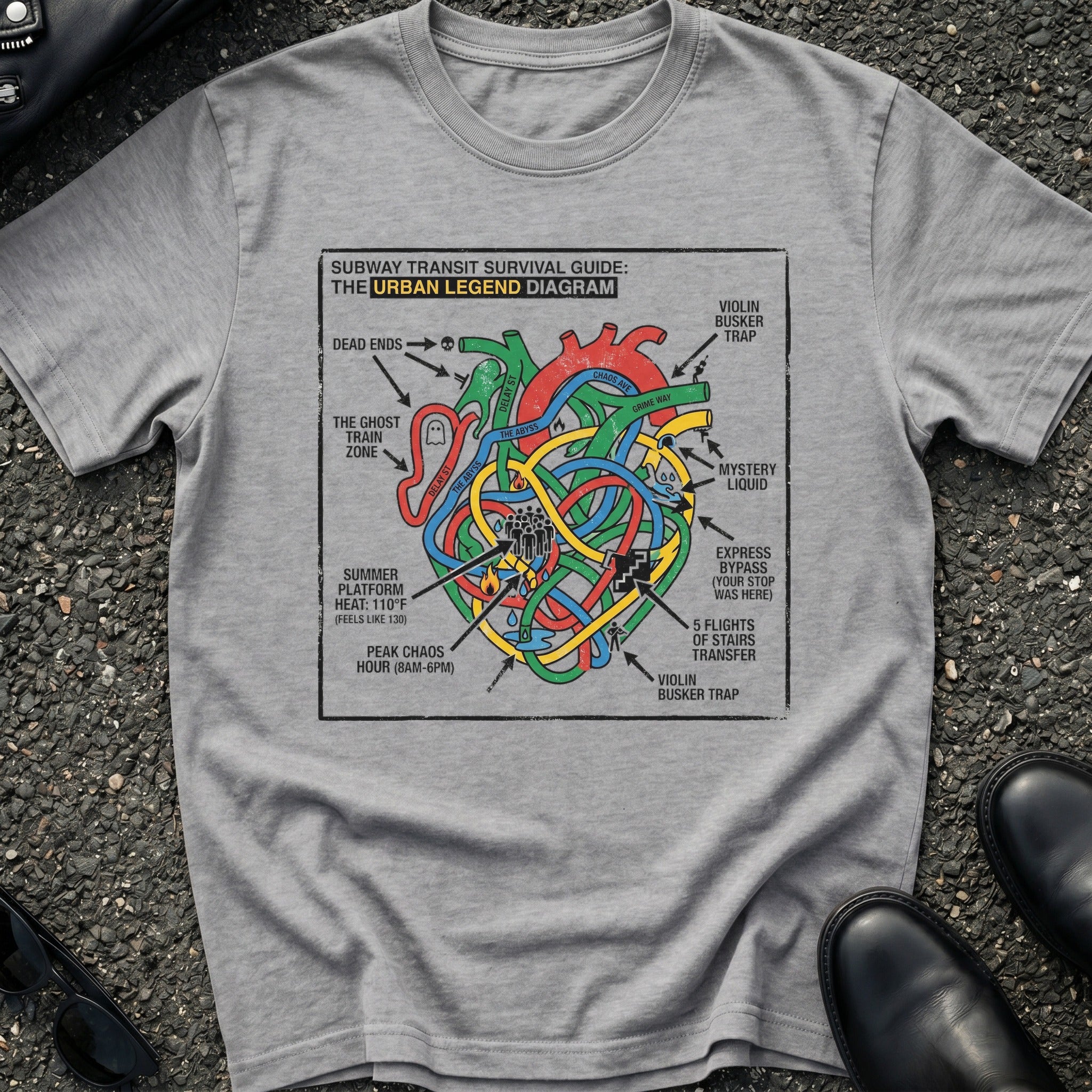 Urban Legend Diagram T-Shirt
