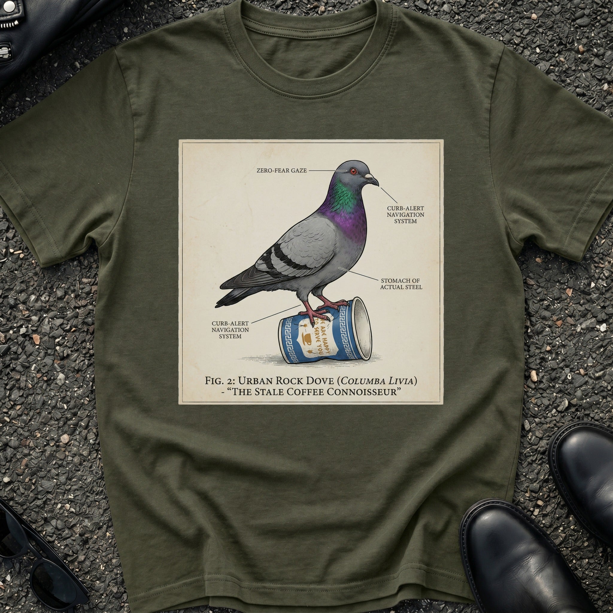Urban Rock Dove Pigeon T-Shirt