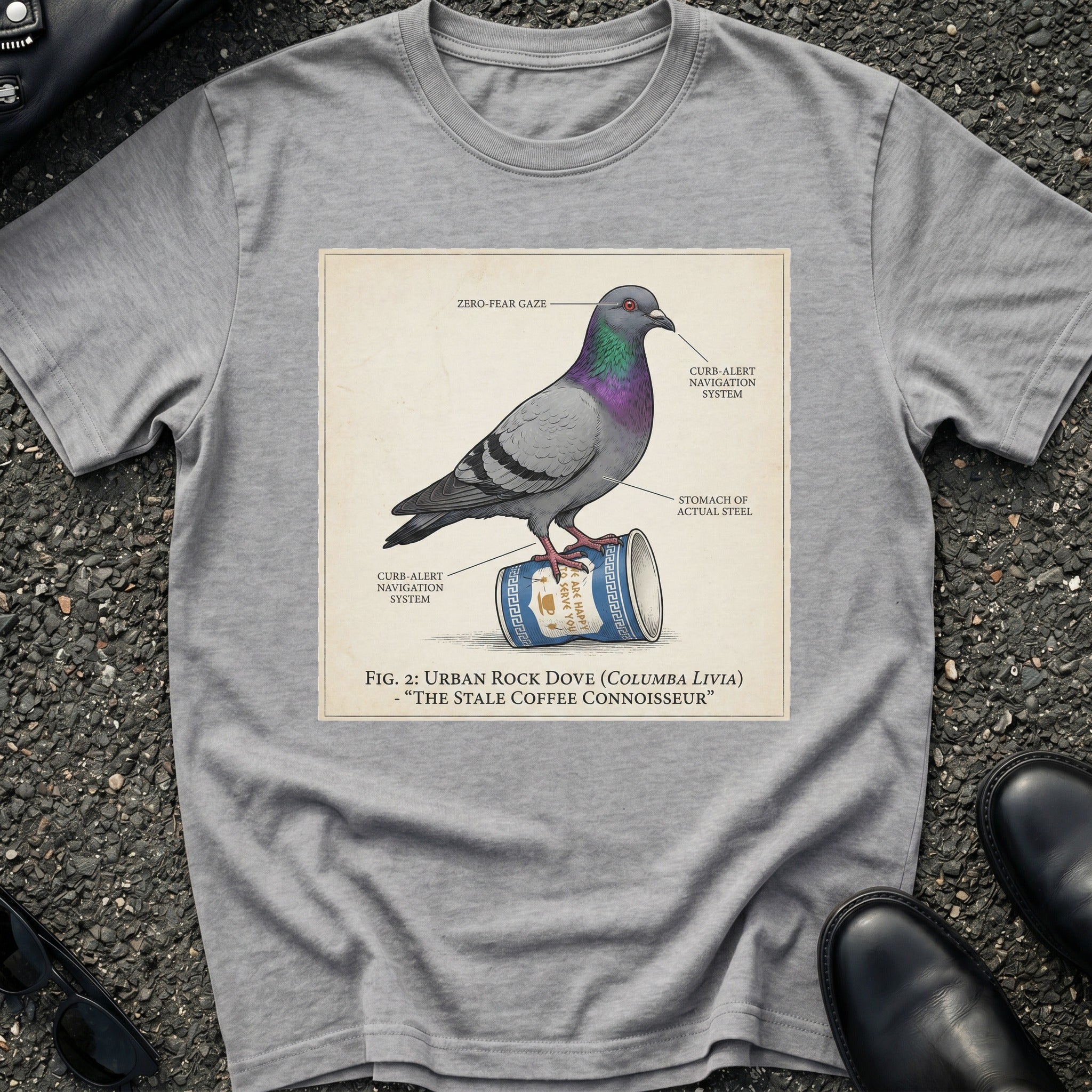 Urban Rock Dove Pigeon T-Shirt