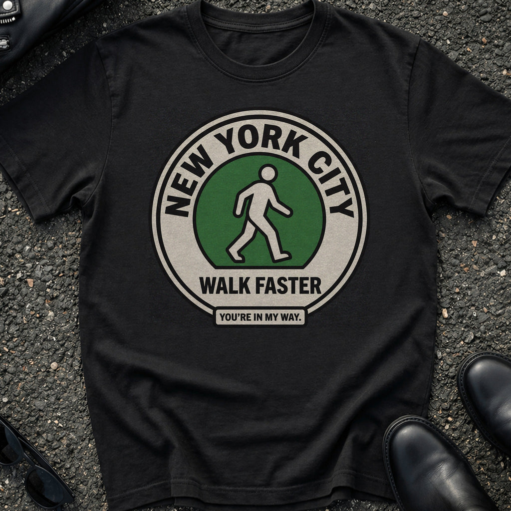 Walk Faster NYC T-Shirt
