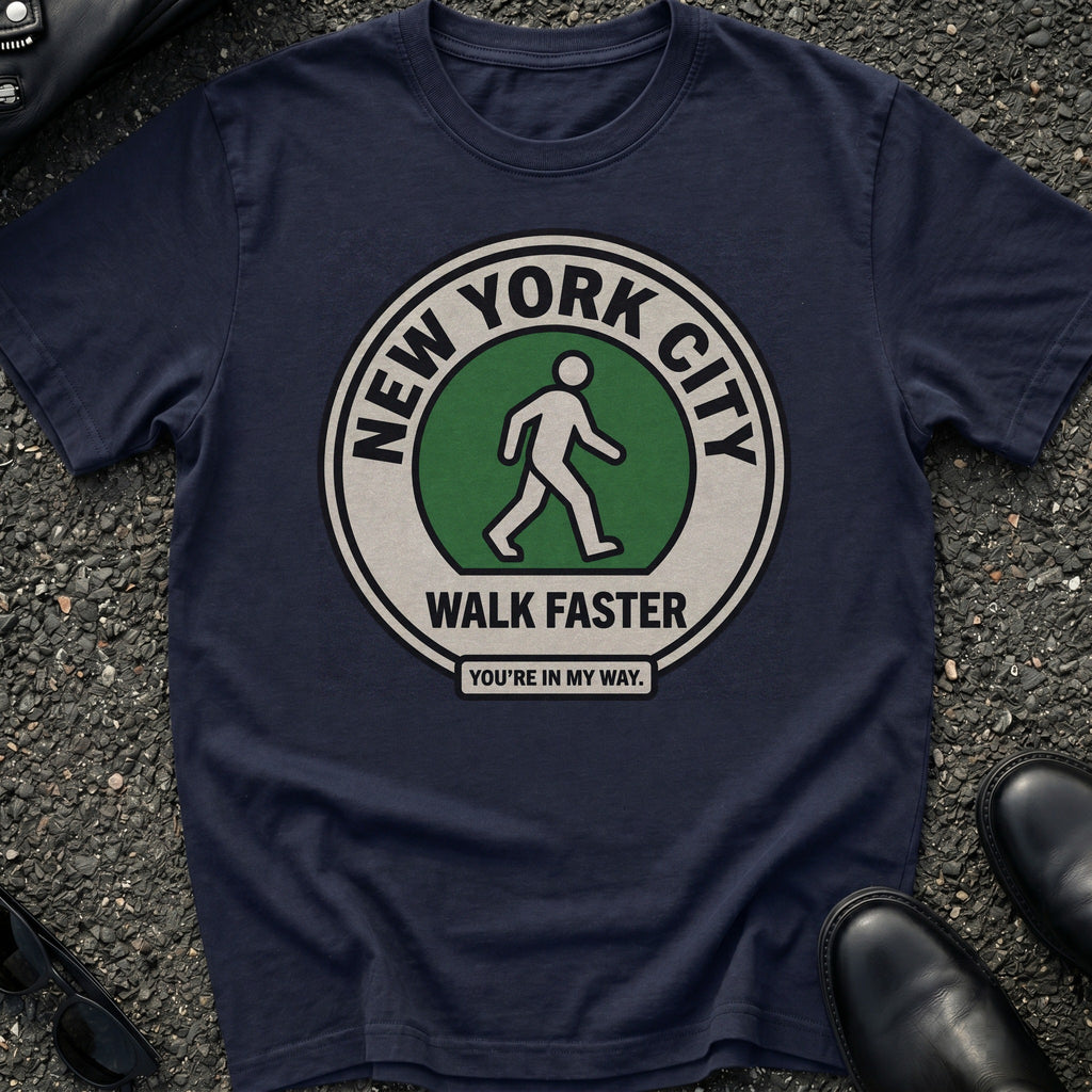 Walk Faster NYC T-Shirt