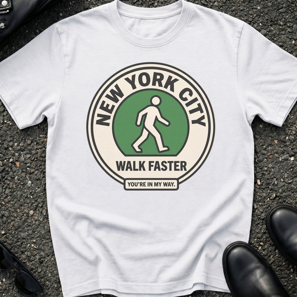 Walk Faster NYC T-Shirt