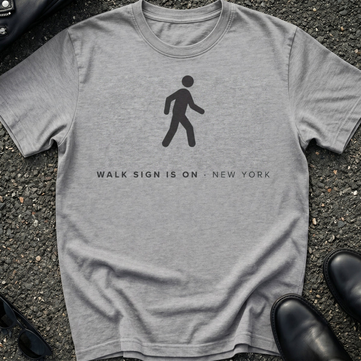 Walk Sign Is On T-Shirt