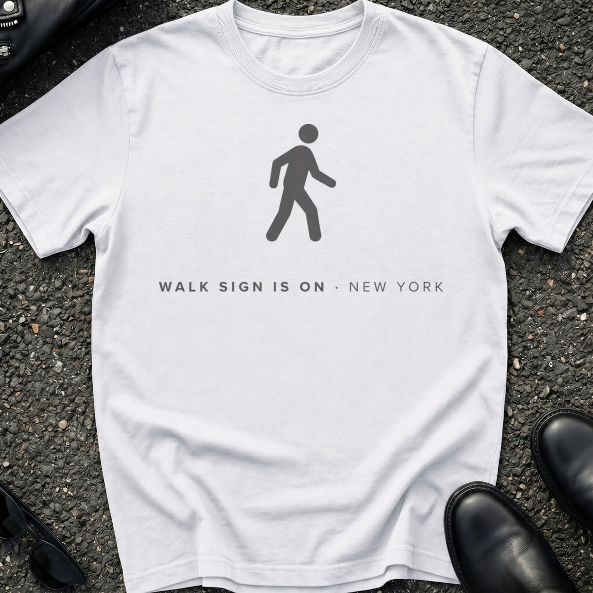 Walk Sign Is On T-Shirt