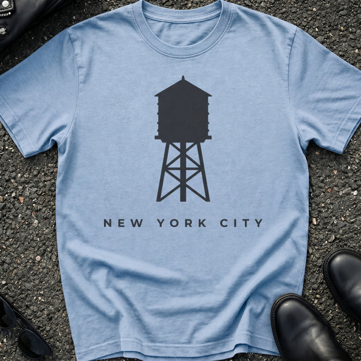 Water Tower Silhouette T-Shirt