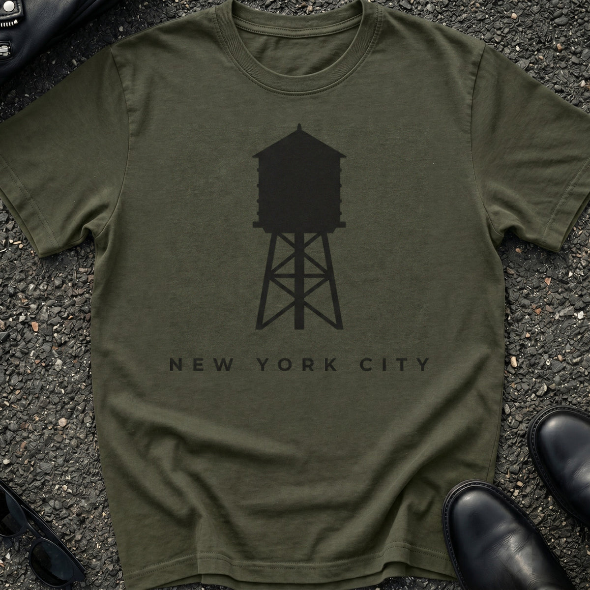 Water Tower Silhouette T-Shirt