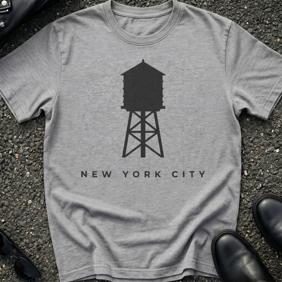 Water Tower Silhouette T-Shirt