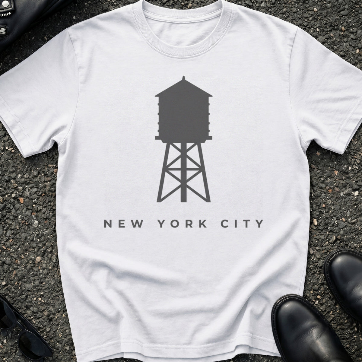 Water Tower Silhouette T-Shirt