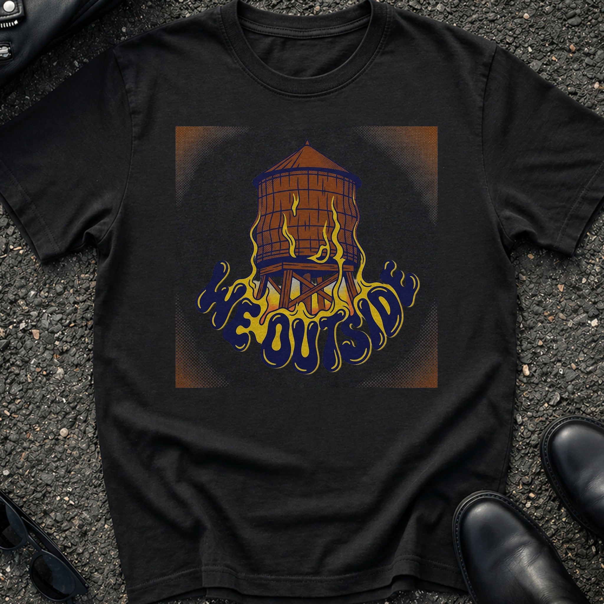 We Outside Tower T-Shirt