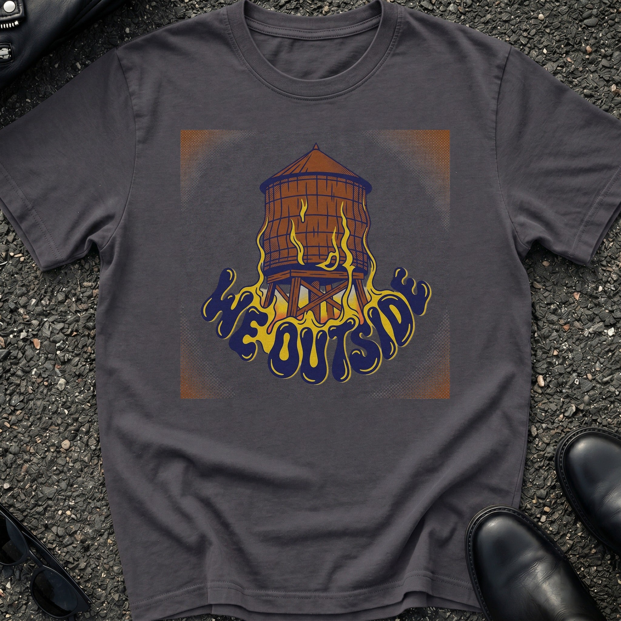 We Outside Tower T-Shirt