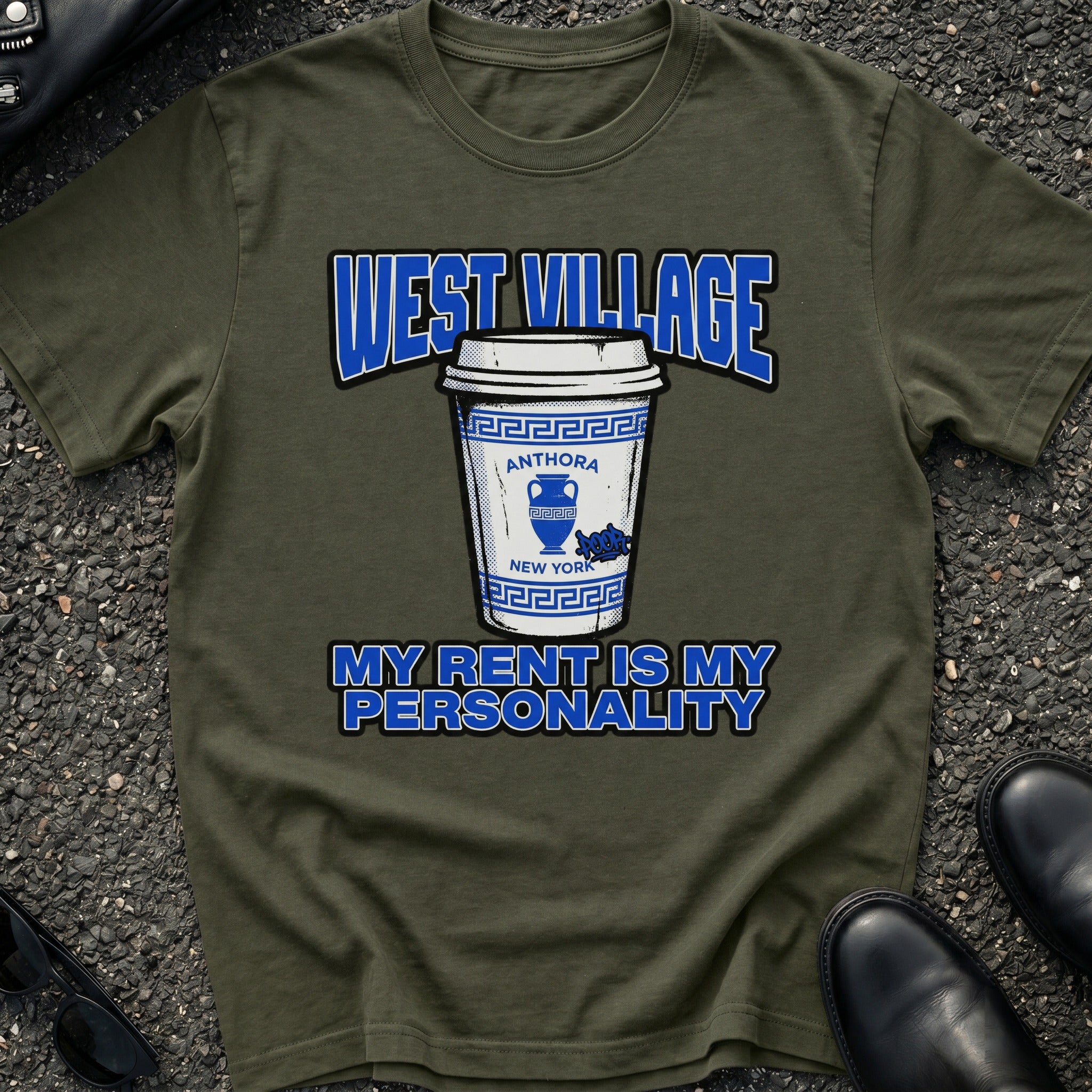 West Village Rent is Personality 2 T-Shirt