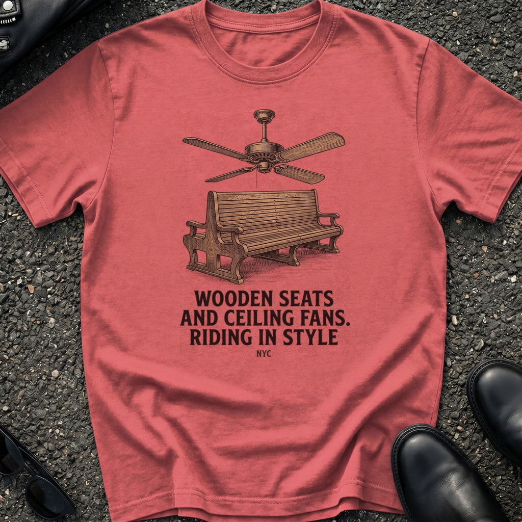 Wooden Seats Ceiling T-Shirt