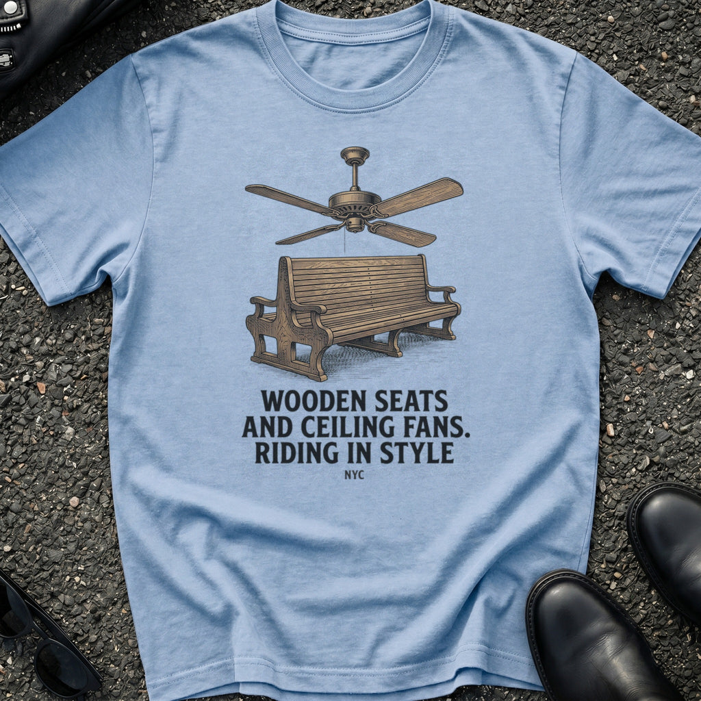 Wooden Seats Ceiling T-Shirt