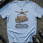 Wooden Seats Ceiling T-Shirt