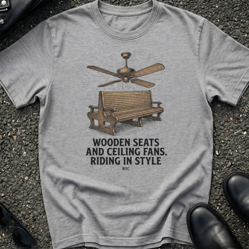 Wooden Seats Ceiling T-Shirt