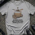 Wooden Seats Ceiling T-Shirt